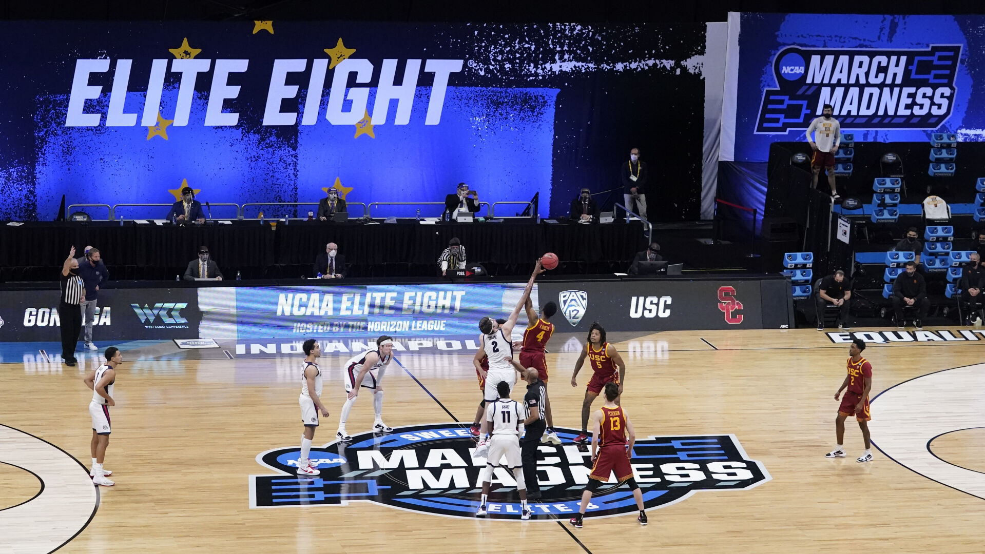 NCAA USC Gonzaga Basketball